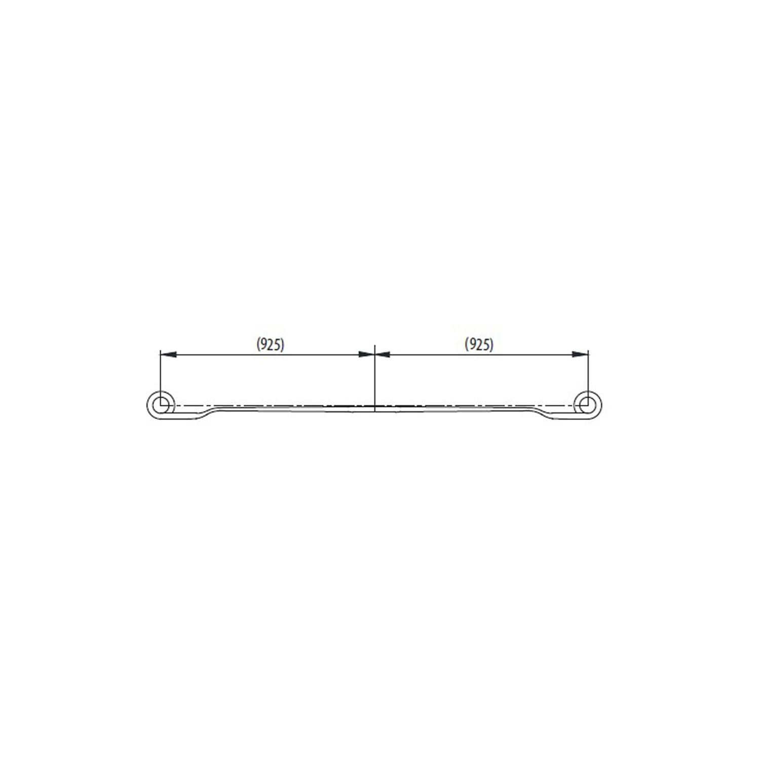 Front 1st layer Leaf Spring