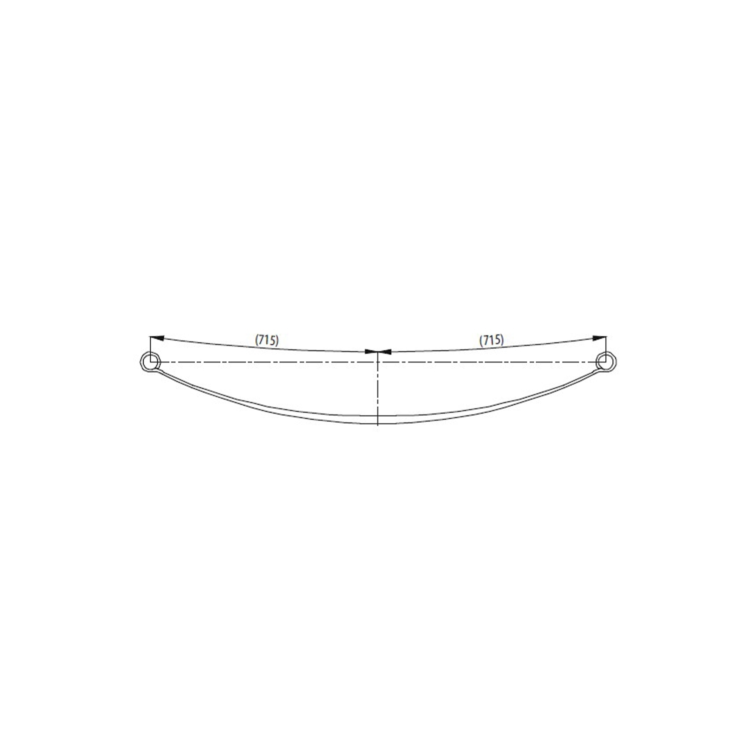 Rear complete Leaf Spring