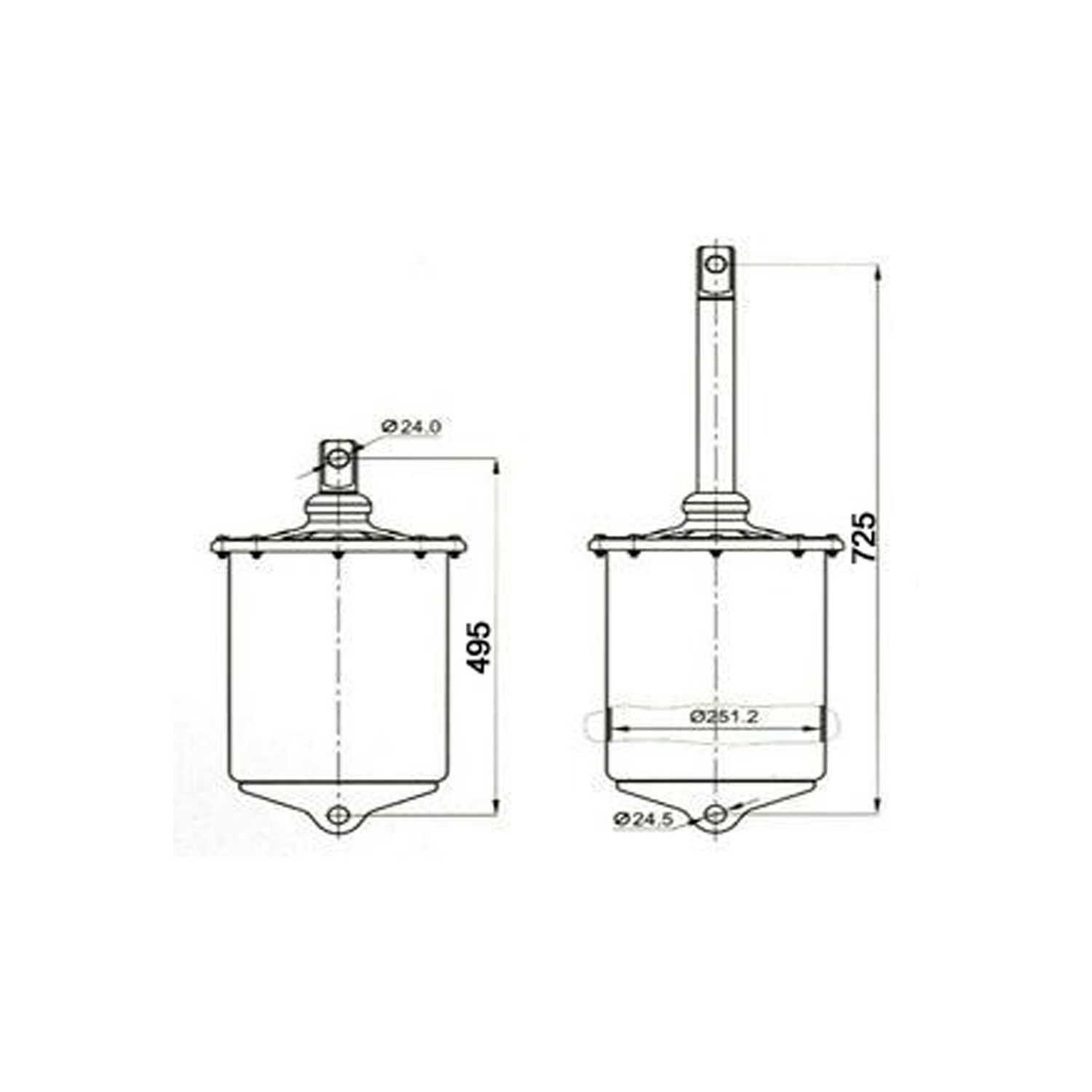 Axle Lifting Piston