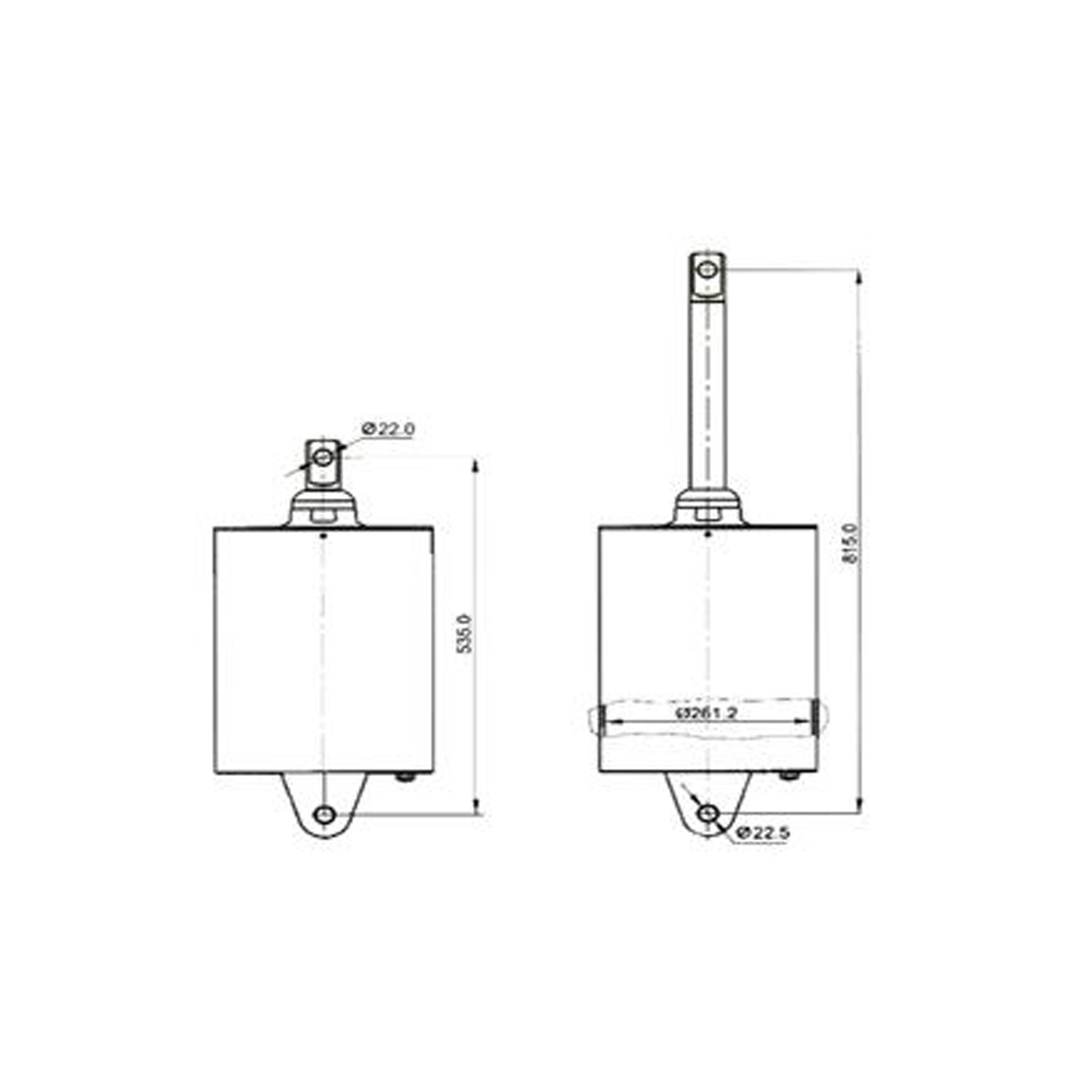 Axle Lifting Piston