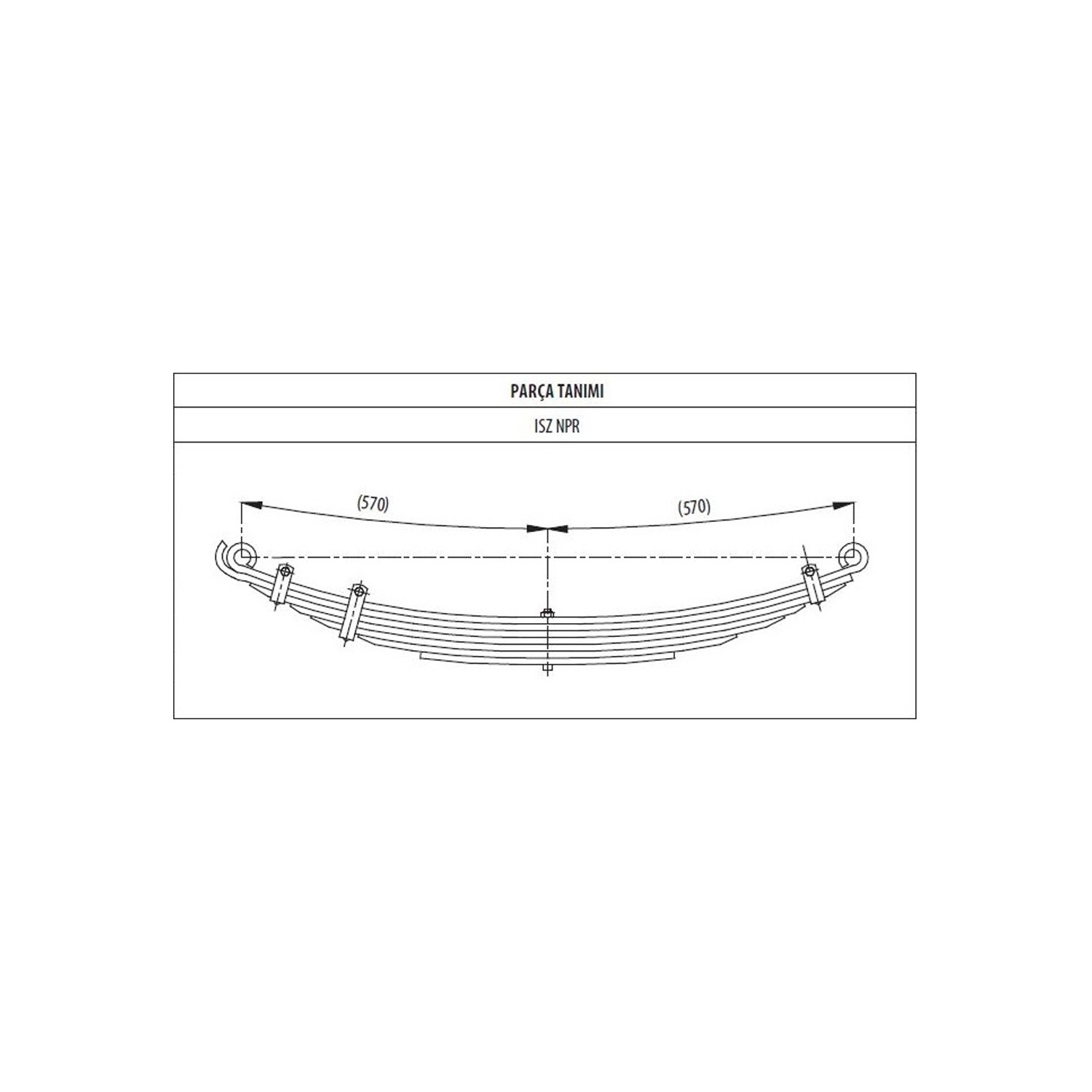Front leaf spring Leaf Spring