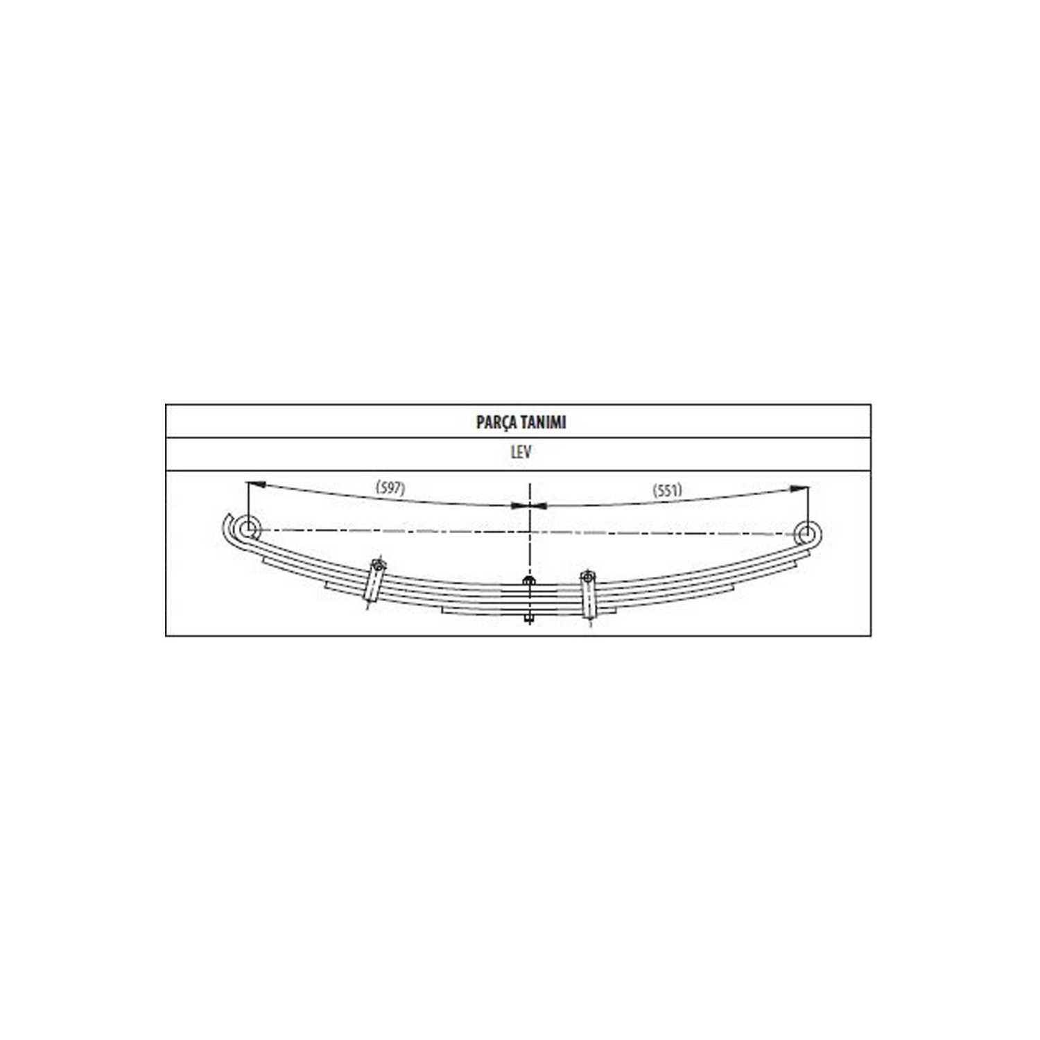 Front complete Leaf Spring