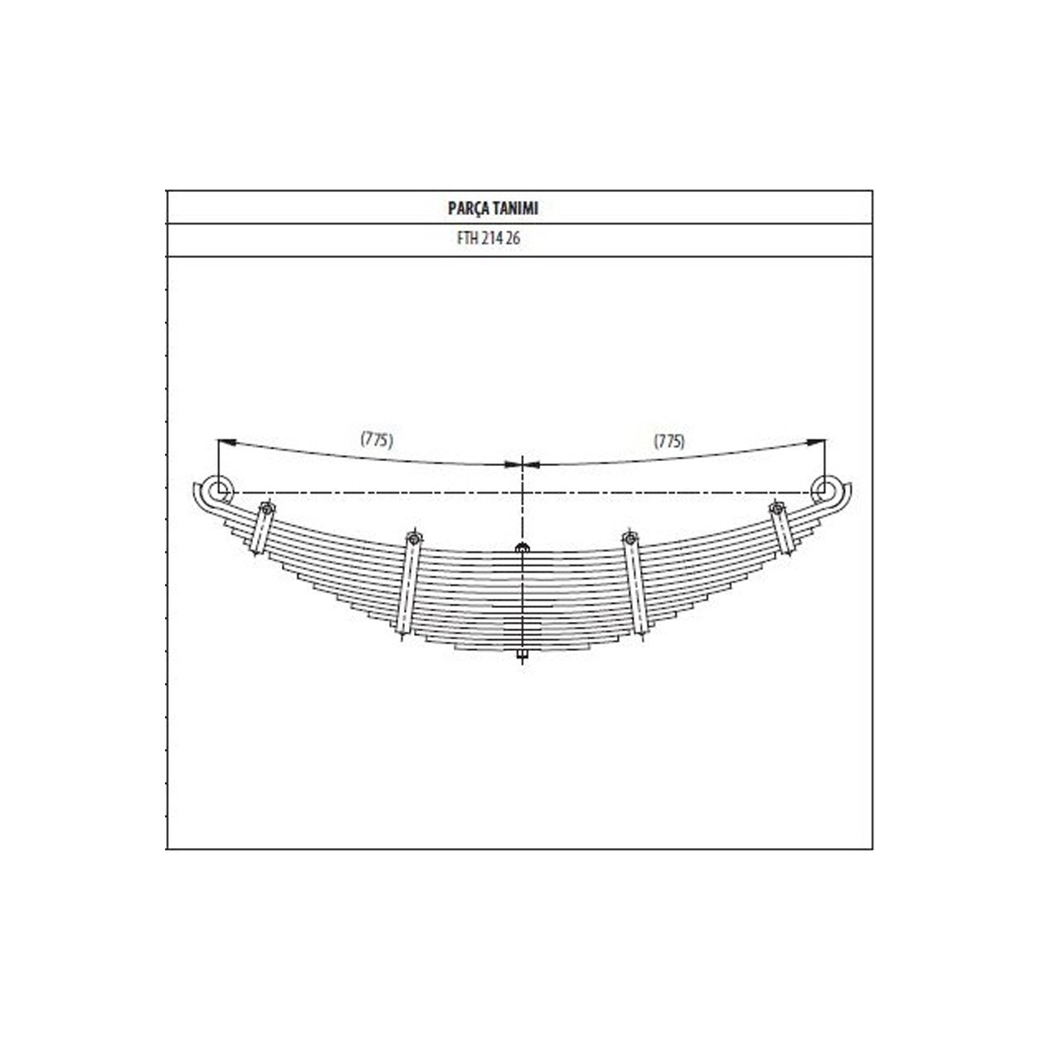 Front complete Leaf Spring