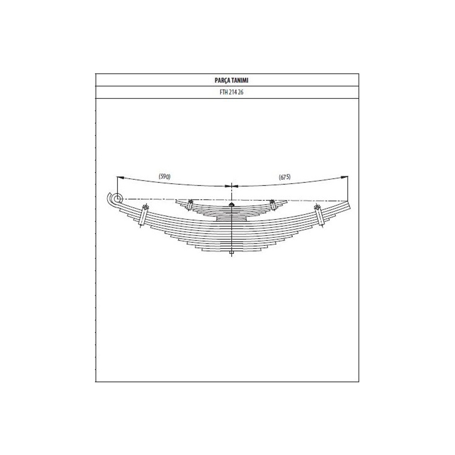 Rear complete Leaf Spring