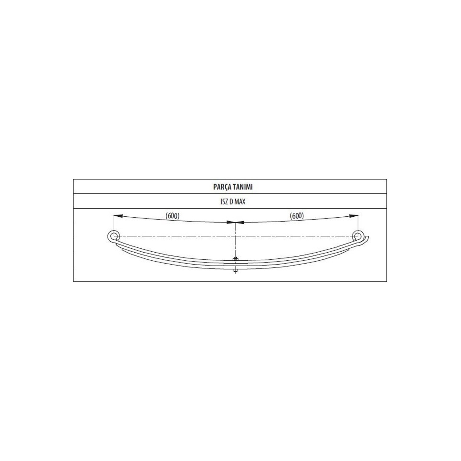 Rear complete Leaf Spring