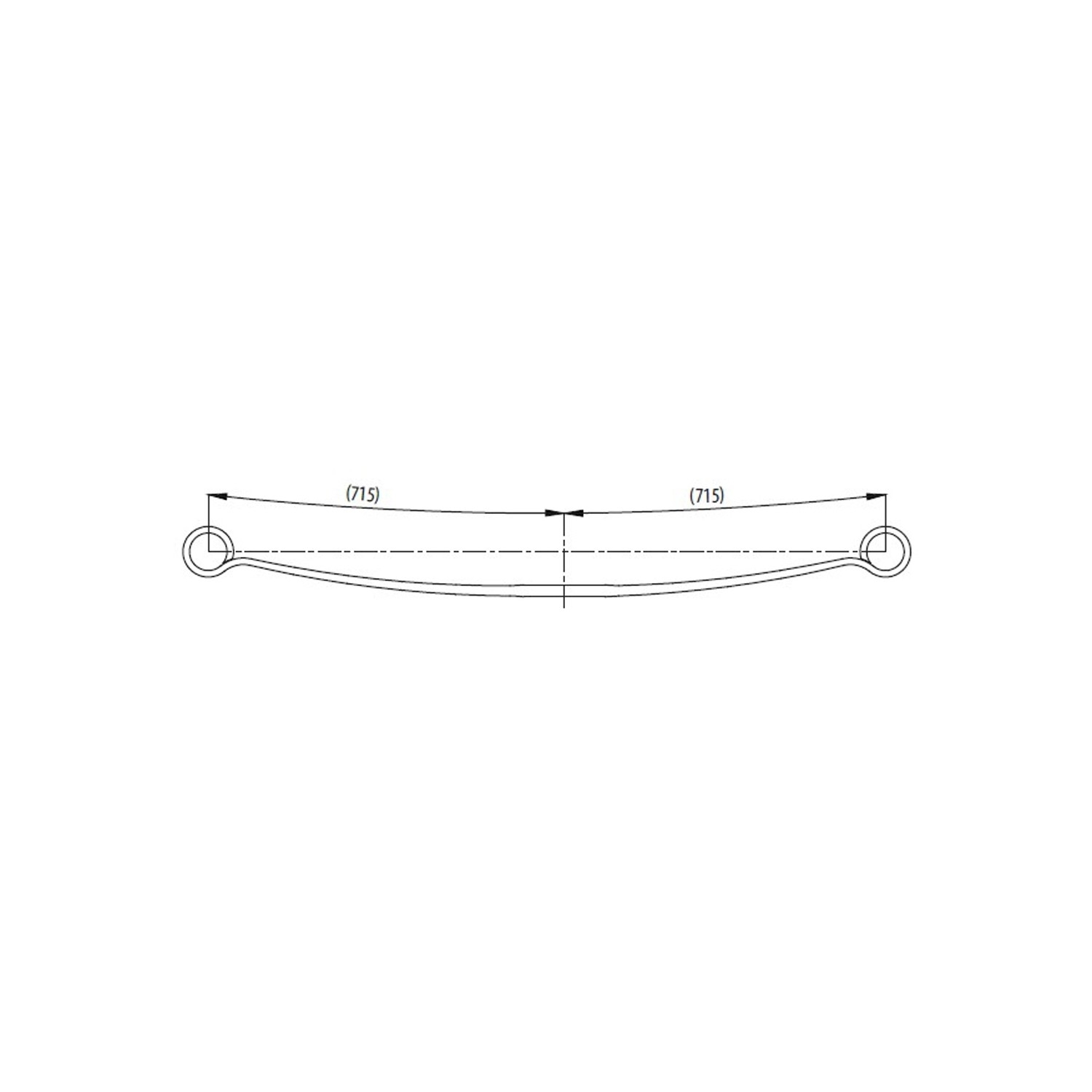 Rear complete Leaf Spring