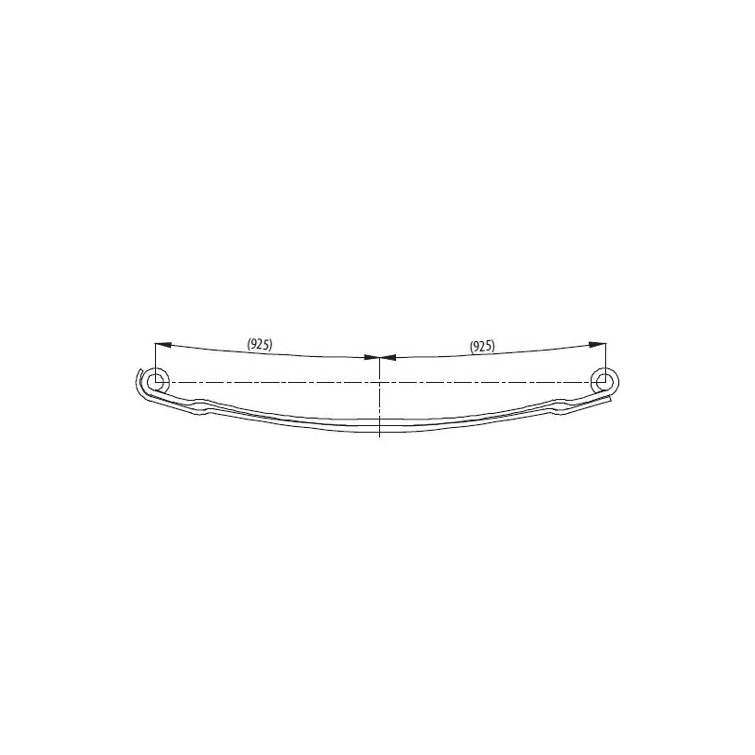 Front complete Leaf Spring